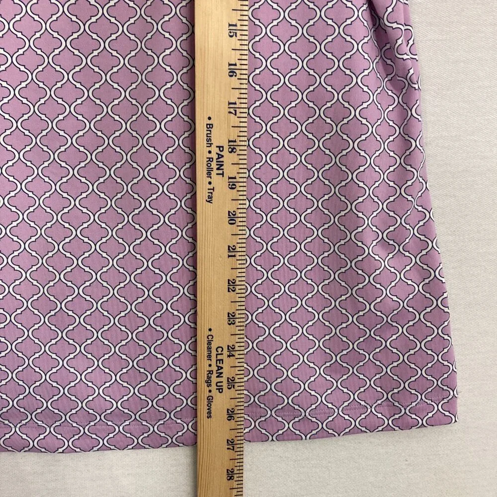 Tail Lavender Geometric Short-Sleeve Polo - Picture 5 of 9